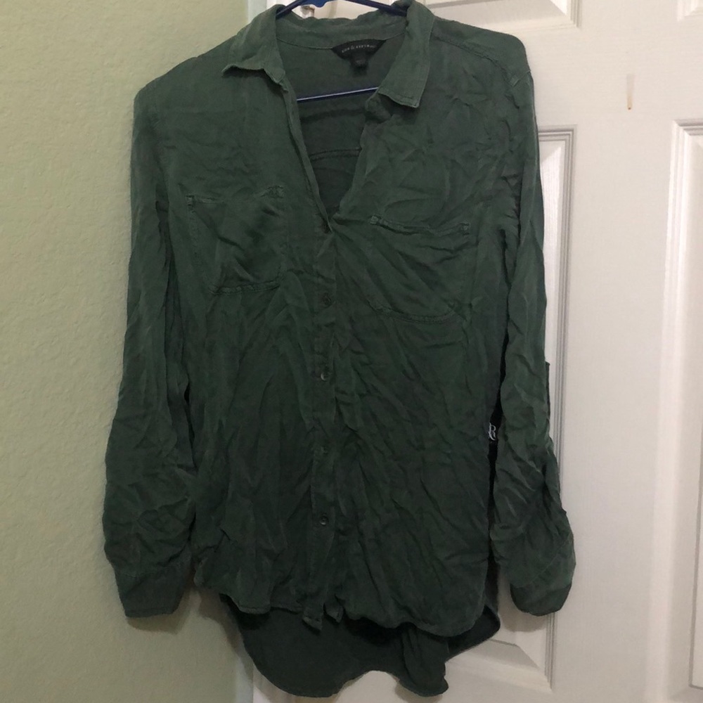 Rock and Republic roll cuff shirt